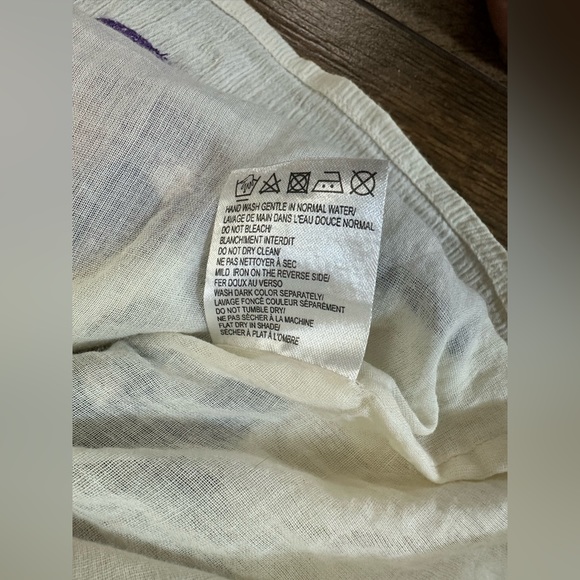 Free People Embroidered Shift Dress, Boho Embroidered Flowers Dress Small - Picture 7 of 10